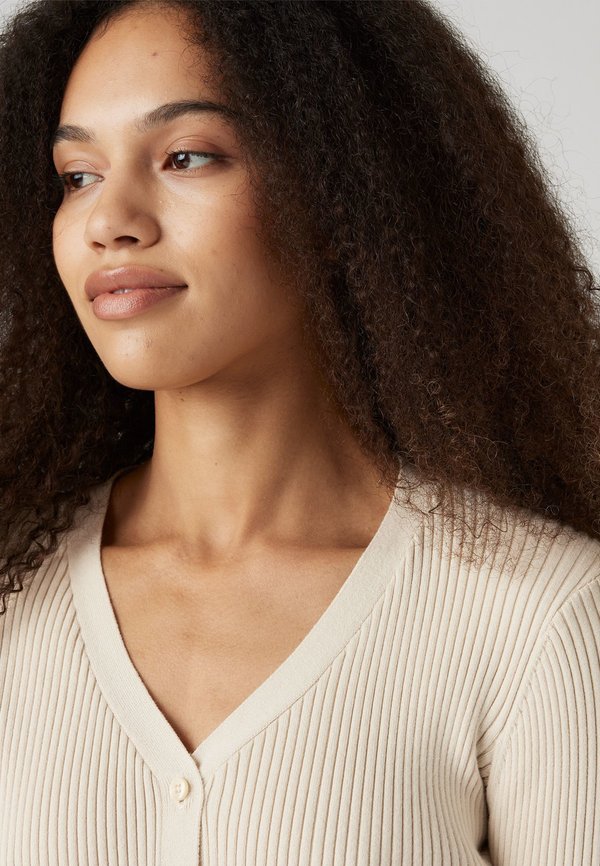 TULIP CARDIGAN - Cardigan - oatmeal heather3