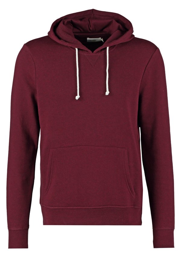 Hoodie - bordeaux melange2