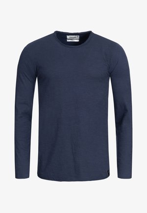 INDICODE JEANS, LONGSLEEVE WILLBUR - Pitkähihainen paita - navy