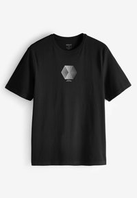 Next REGULAR FIT - Apdrukāts T-krekls - blue white black
