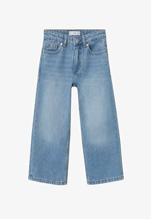 Mango Kids Džíny Straight Fit - blue