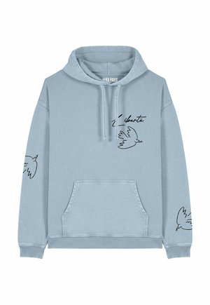 LIBERTE UNISEX VINTAGE - Hoodie - washed blue