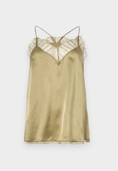 Iro BERWYN - Topp - brown kaki