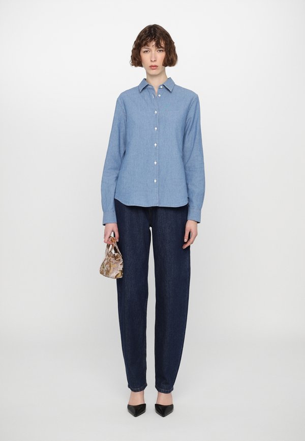 CAMICIA  - Button-down blouse - light denim3