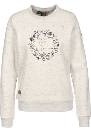 Collegepaita - mottled grey