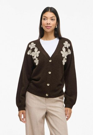SEBORA - Cardigan - coffee bean