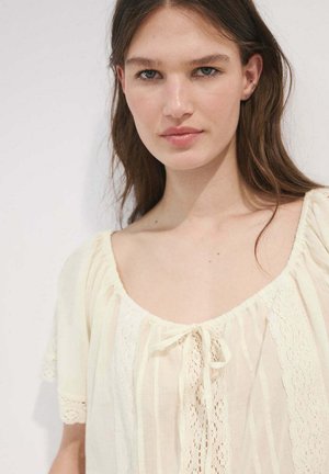 Mango, ADULT - Bluza - off white
