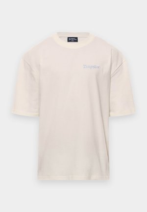 Dropsize, CREW LOVE - Camiseta estampada - cream white