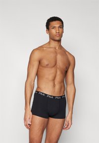 Fila MAN BOXER 4 PACK - Bokserbriefs - black/white