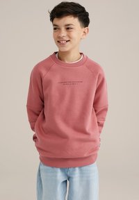 WE Fashion BLUE RIDGE - Melegítőfelső - old rose