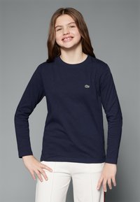 Lacoste - UNISEX - Ilgarankovis viršutinės dalies drabužis - navy blue Miniatiūros vaizdas 1