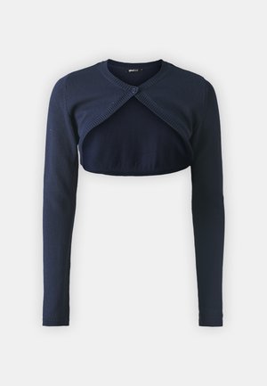 Gina Tricot BOLERO - Strickjacke - dunkelblau