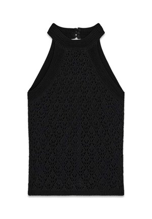 Guess, HALTER-NECK-PULLOVER - Pullover - schwarz