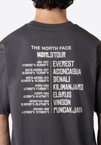 The North Face Print T-shirt - anthracite grey white d