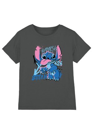 STITCH 626 GRAFFITI - Print T-shirt - light grey