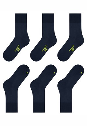 Run 3-Pack Unisex light cushioning - Chaussettes - marine