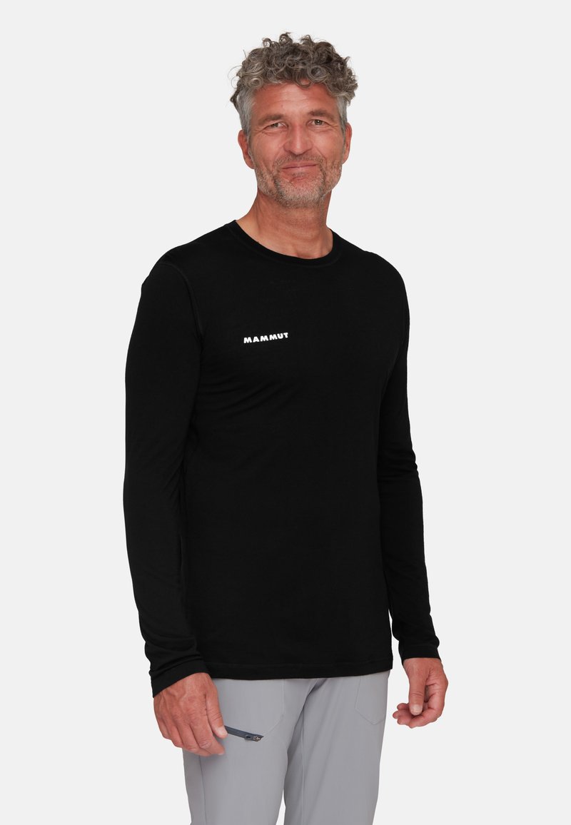 Mammut - Langærmet T-shirt - black, Forstør