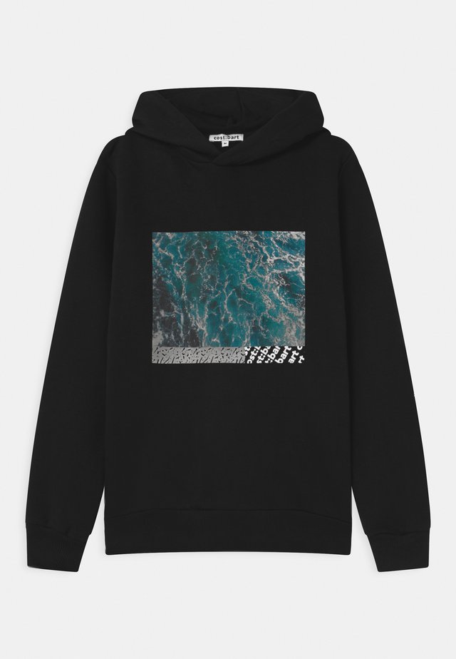 MERVAN HOODIE - Collegepaita - black