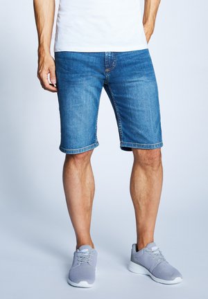 Denim shorts - light stone