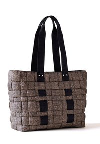 Borbonese STRAPCYCLE LARGE - Shopping bag - op natural black