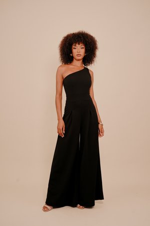 WAL G., HOPE JUMPSUIT - Mono - black