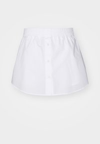 APRON - A-line skirt - white