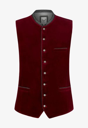 Stockerpoint TRACHTEN IN VERSCHIEDENEN LORENZO - Weste - bordeaux