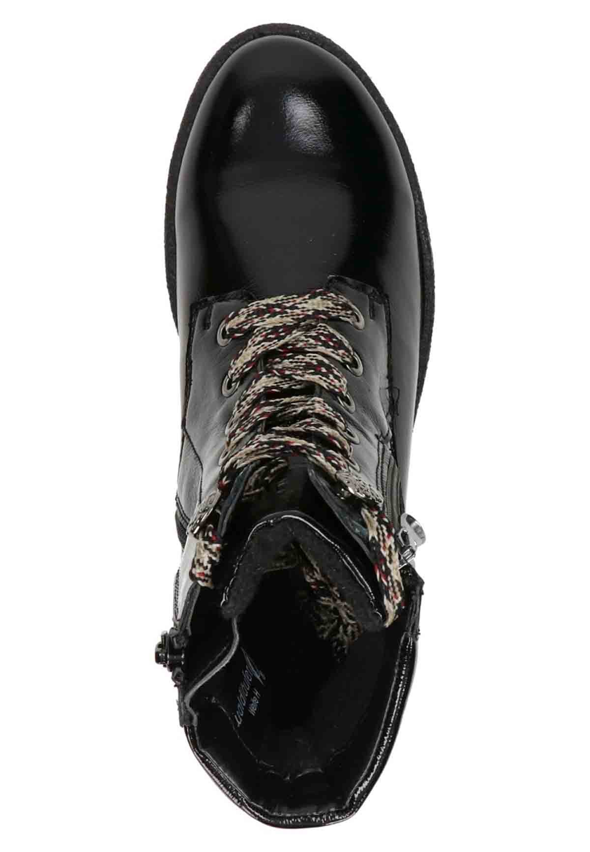 Waldläufer BONNY DAMES VETERBOOT - Veterboots - zwart - Zalando.be