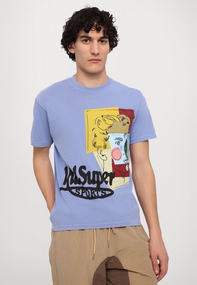 Kidsuper TEE - Printtipaita - blue