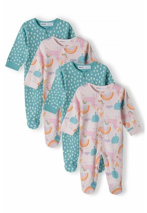BABY SLEEPSUITS 4 PACK - Magamisriided - light pink mint