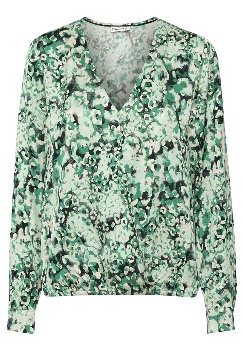 Karen by Simonsen Blouse groen Karen by Simonsen Blouse groen