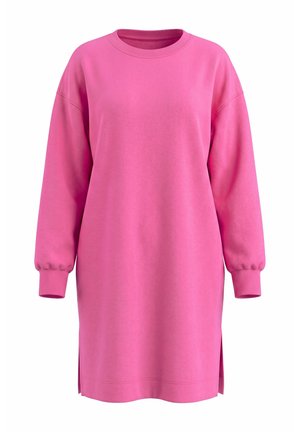 Studio Untold, SWEATKLEID, OVERSIZED, WEITER BALLON-LANGARM - Vestido sudadera - dark rose