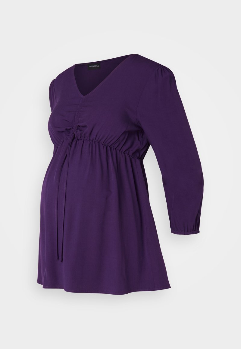 Anna Field MAMA Longsleeve donkerpaars Anna Field MAMA Longsleeve donkerpaars