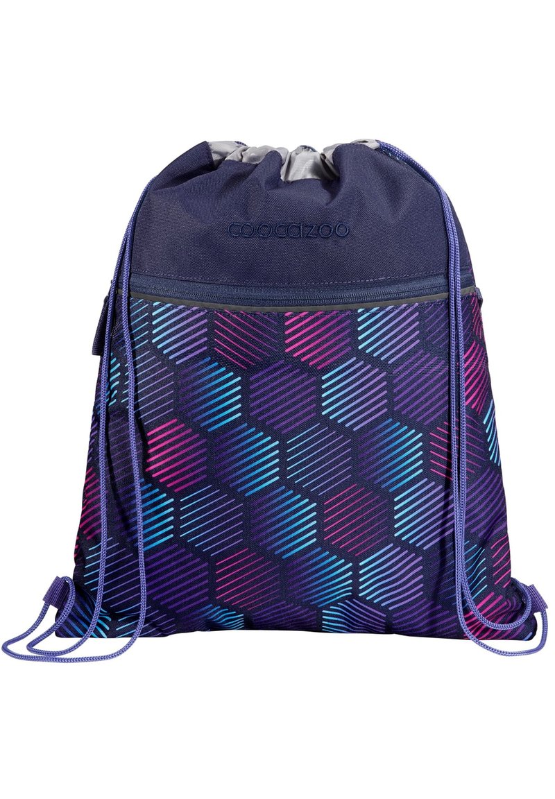 coocazoo TURN 10 LITER - Drawstring sports bag - indigo illusion