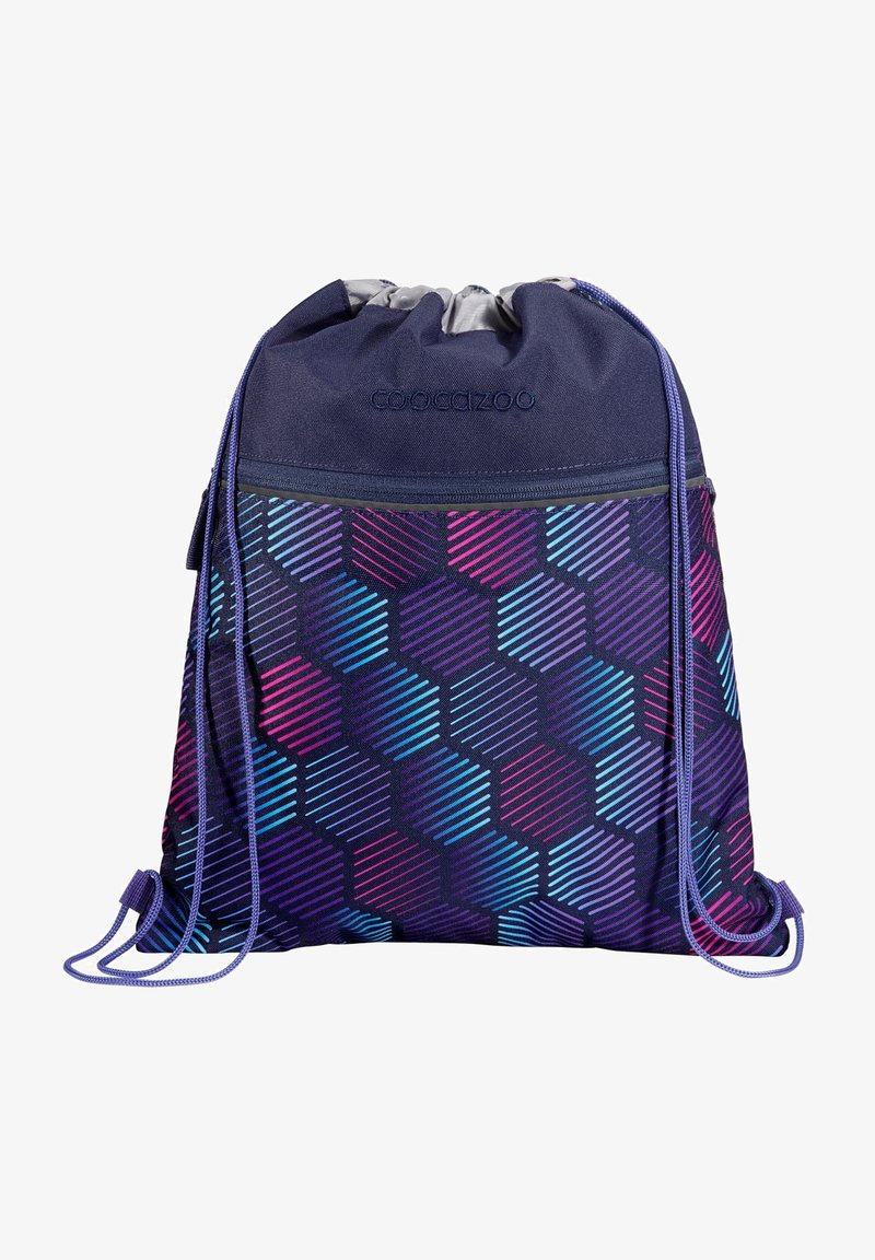 coocazoo TURN 10 LITER - Drawstring sports bag - indigo illusion