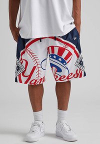 New Era LIFESTYLE LOGO - Shorts - blau