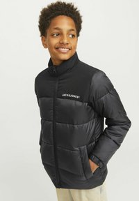 Jack & Jones Junior PUFFER - Regnjacka - schwarz