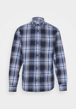 Jack & Jones JCOBLACK ZAC OVERSHIRT RELAX - Veste mi-saison - navy blazer