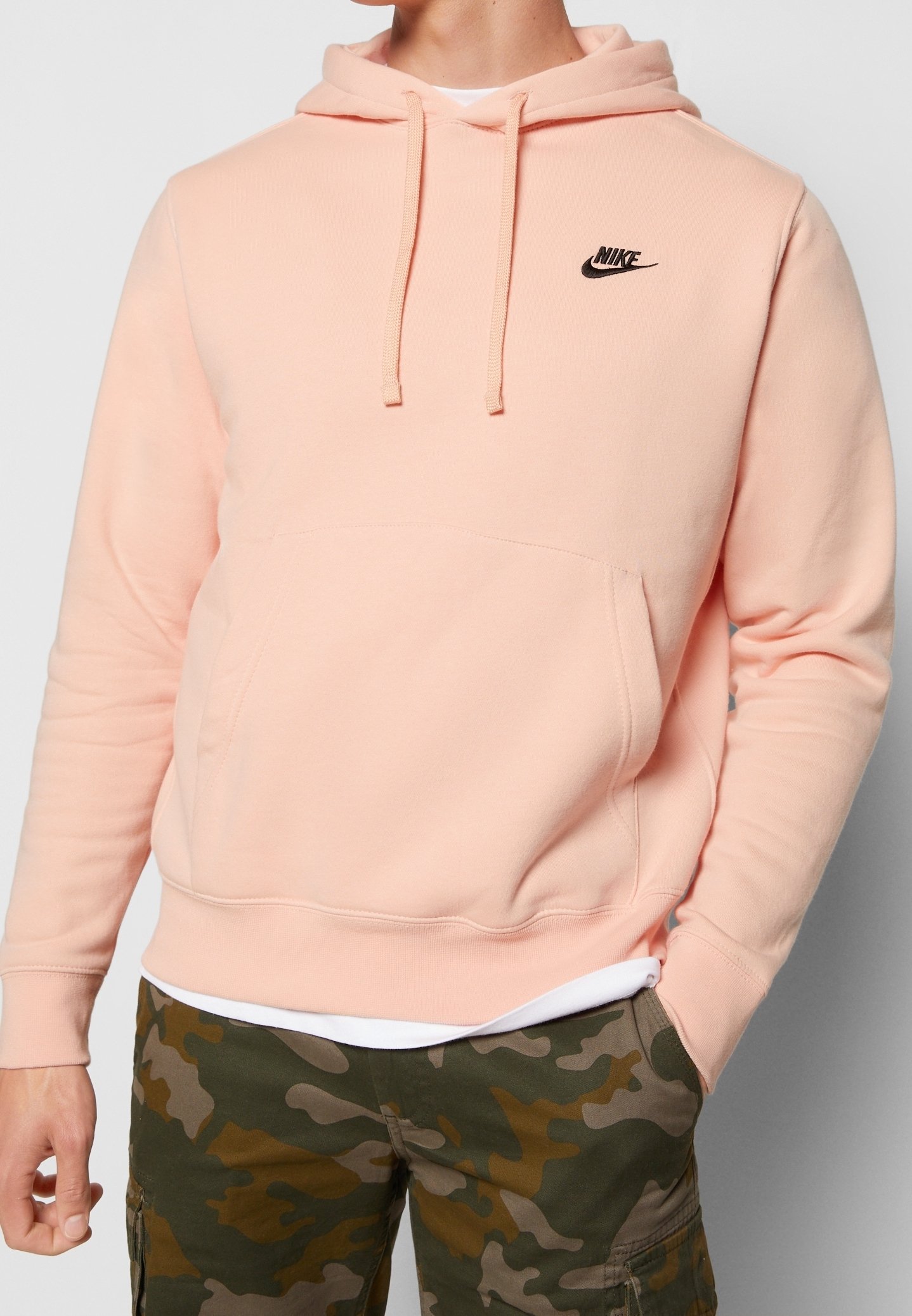 pink and orange nike hoodie