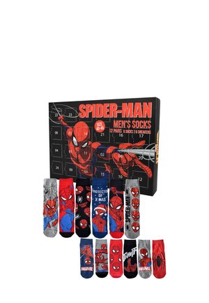 MARVEL SPIDERMAN ADVENT CALENDAR - Socks - mehrfarbig