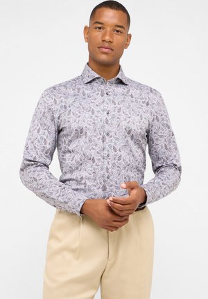 Eterna SLIM FIT - Hemd - grau