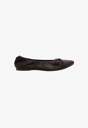 Marks & Spencer, Foldbare ballerinasko - chocolate