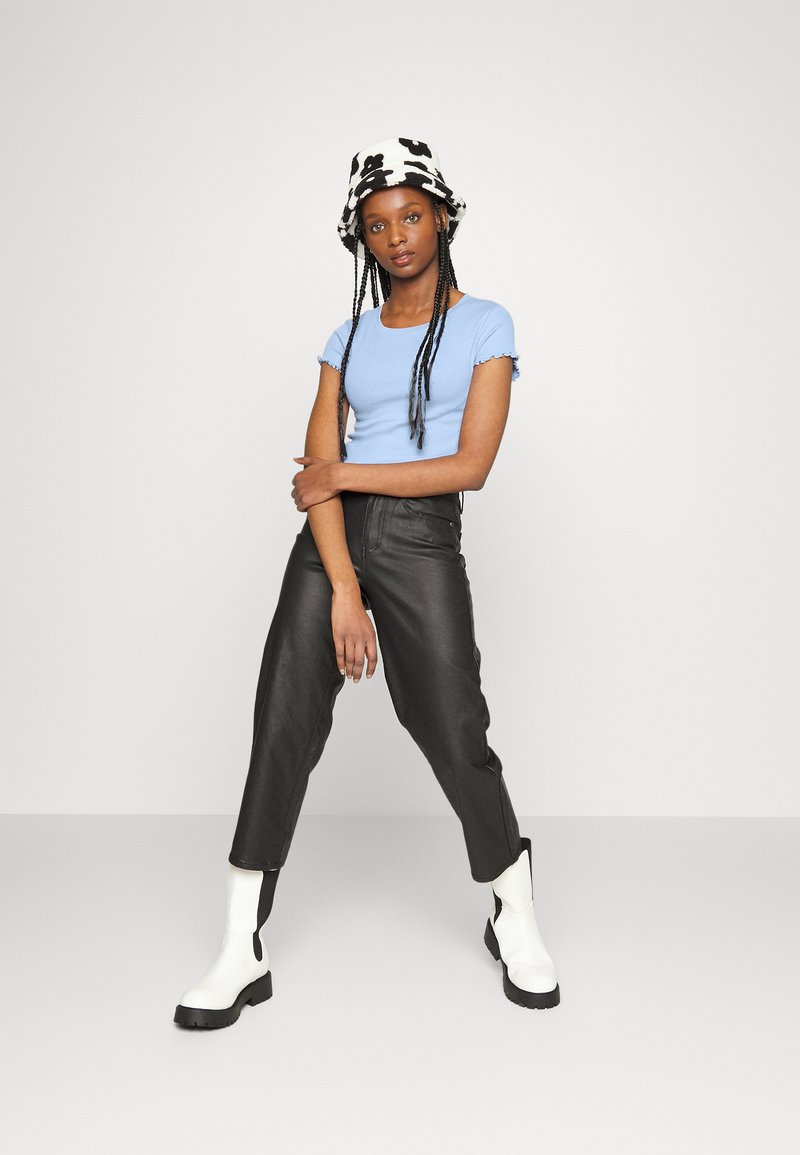 Damen T-Shirts | Even&Odd Petite T-Shirt basic light blue/hellblau - BT35474 Damen T-Shirts | Even&Odd Petite T-Shirt basic light blue/hellblau - BT35474