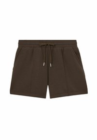 Reiss REGULAR FIT - JOANNA INTERLOCK DRAWSTRING  - Tréningruha alsók - chocolate