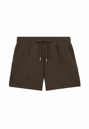 Reiss REGULAR FIT - JOANNA INTERLOCK DRAWSTRING  - Pantaloni de trening - chocolate