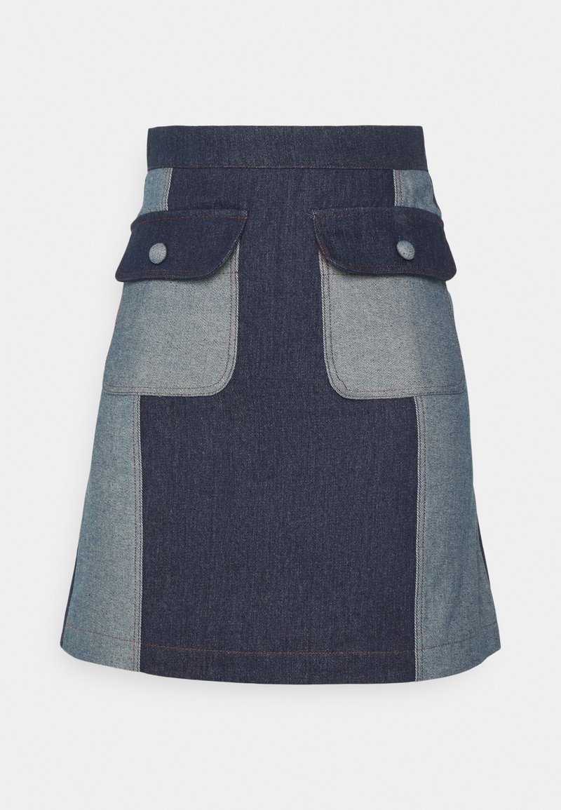 CO|TE Minirok blauw CO|TE Minirok blauw