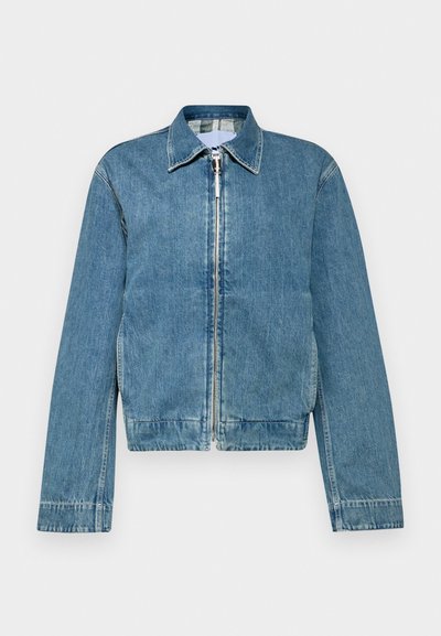 Sunnei Bomber-jakk - light washed denim