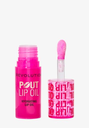 REVOLUTION POUT LIP OIL - Huulikiilto - raspberry pink