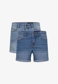 Niet geselecteerd, light blue medium blue