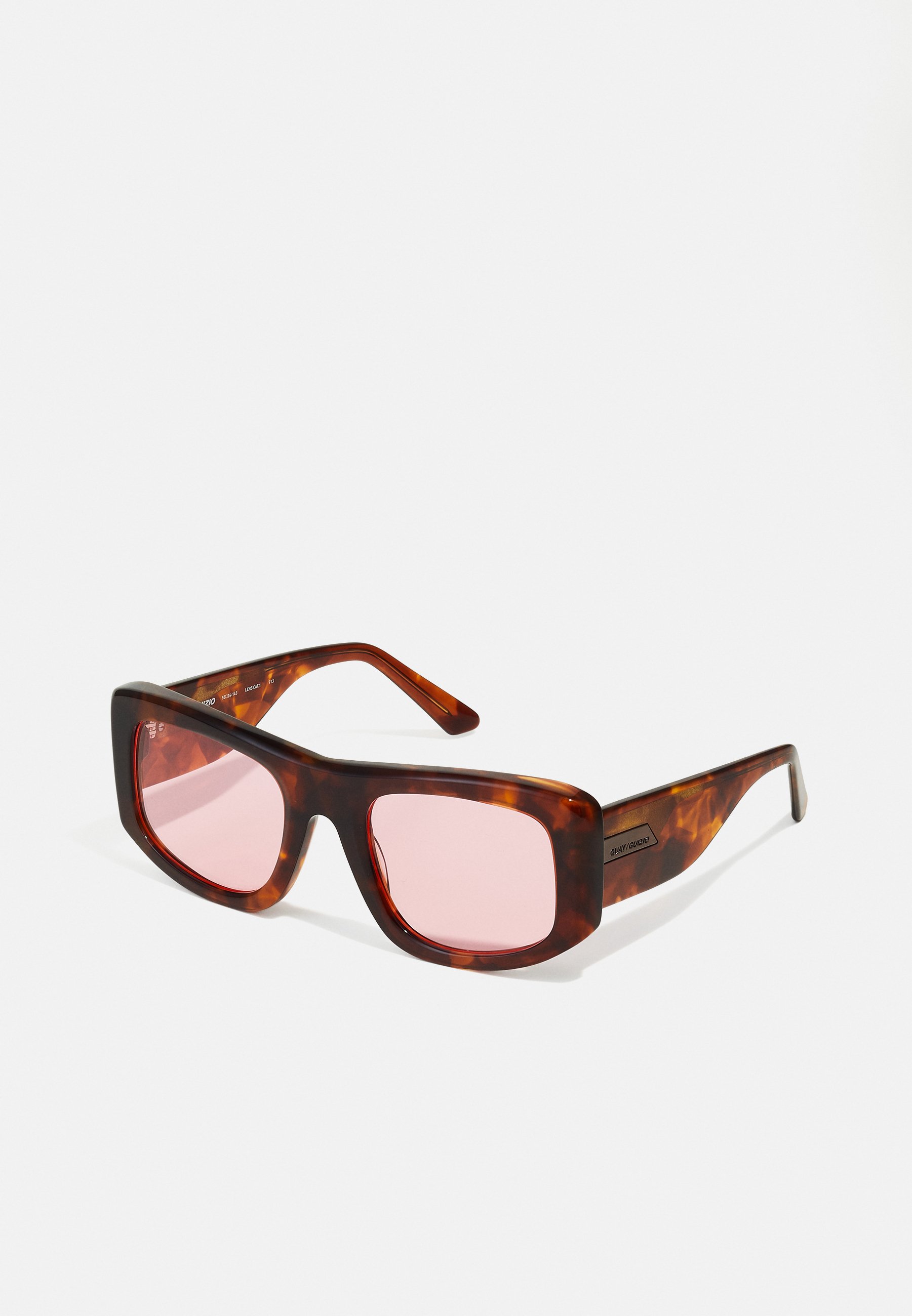NEW QUAY unisex uniform sunglasses in brown tort/rose Quay_Uptown_BrushedGoldMapleHo  main image 3